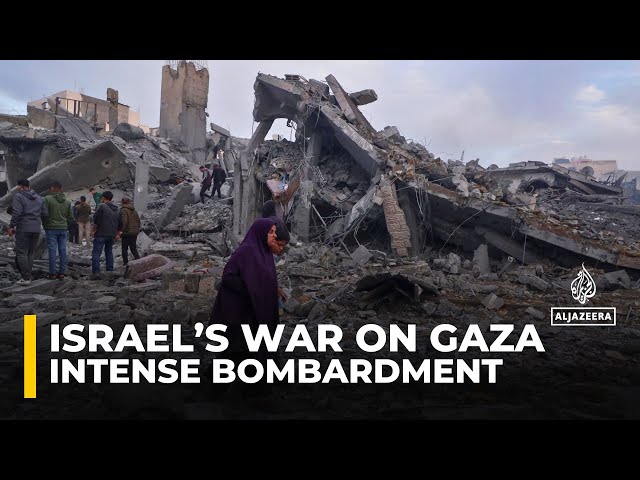 ⁣Israel's intense bombardment of Gaza kills nearly 200 Palestinians in just 3 days