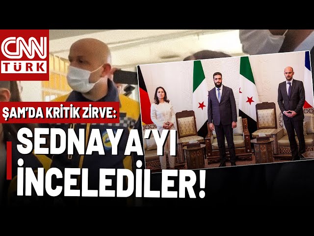 ⁣Esad Sonrası İlk Kez! Şam'da Kritik Avrupa Zirvesi: Almanya ve Fransa Bakanları Şam'a Gitt