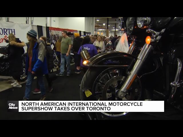 ⁣The North American International Motorcyle Supershow returns to Toronto