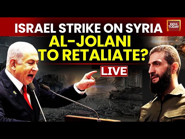 ⁣Israel Vs Syria War LIVE Updates: Israel Strike on Syria Al-Jolani to Retaliate? | Israel War News