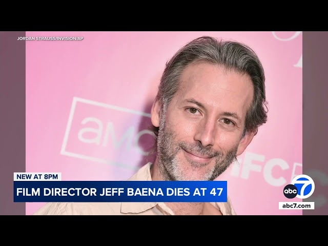 ⁣Jeff Baena, writer, director and husband of Aubrey Plaza, dies at 47