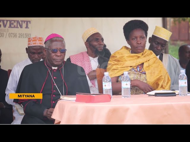 ⁣Public baraza - Mityana religious leaders call for more funding