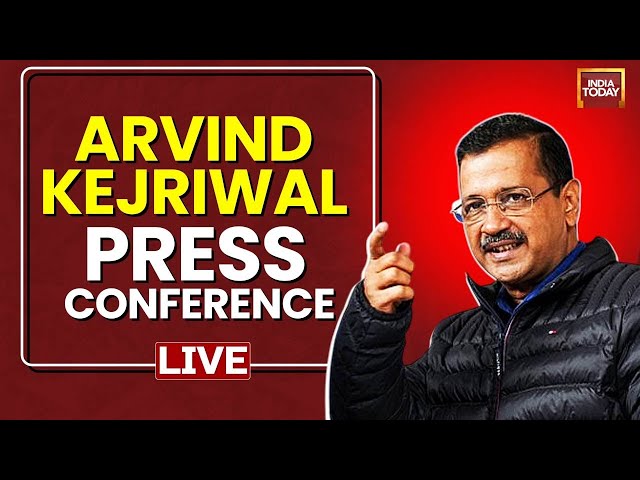 ⁣Arvind Kejriwal Press Conference LIVE: Major Announcements And  Rebuttals To PM Modi | India Today