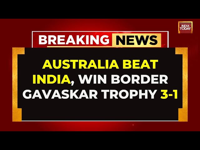 ⁣IND Vs AUS 5th Test: Australia Beat India By 6 Wickets, Win Border Gavaskar Trophy 3-1 | Sydney Test