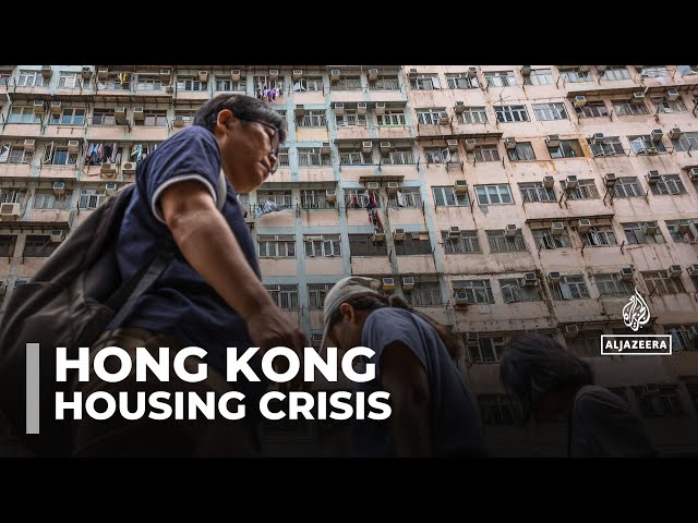 ⁣Hong Kong housing: City plans to eliminate infamous 'coffin homes'