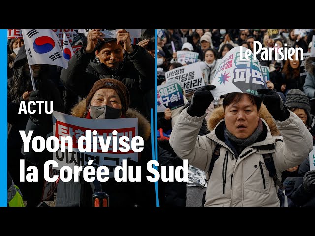 ⁣Corée du Sud : l’arrestation ratée du président attise les tensions entre pro et anti-Yoon