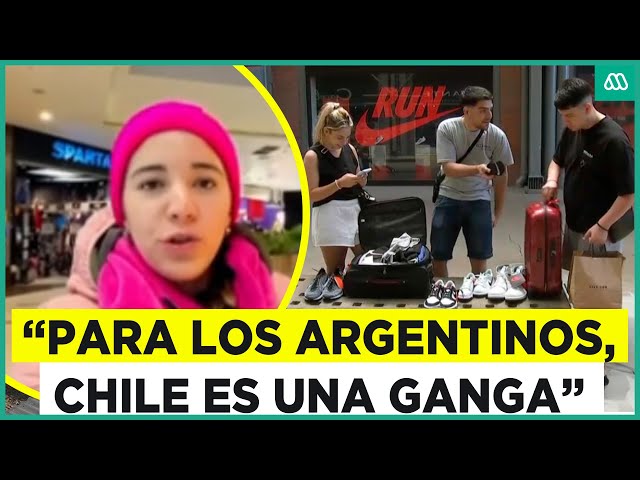 ⁣!Precios son hasta la mitad más baratos!: Argentinos llegan en masa a Chile para hacer compras