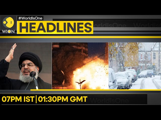 ⁣Nasrallah To Be Buried After Ceasefire Ends | Israel Threatens Lebanon Ceasefire Collapse |Headlines