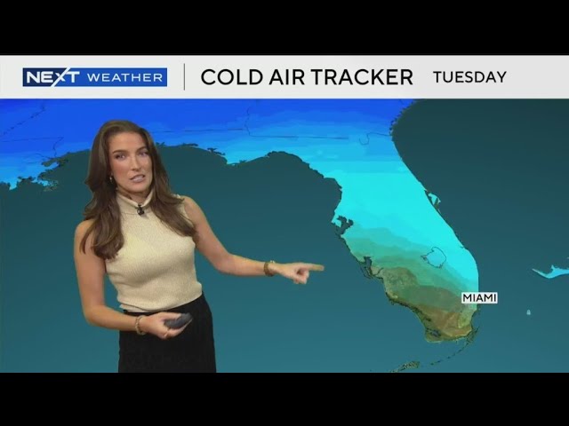 ⁣South Florida weekend weather for Sunday 01/05/25