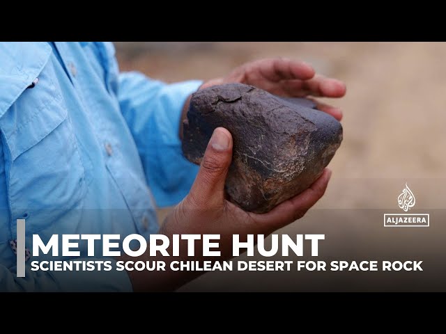 ⁣Treasure hunt in Chile's Florido desert: Search for rare meteorite sparks global interest