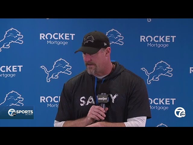 ⁣Dan Campbell and the Lions excited for historic matchup between 14-2 teams