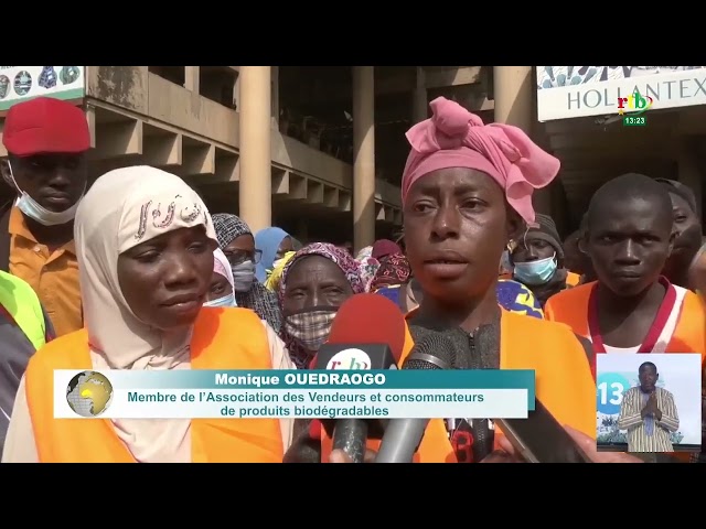 ⁣Salubrité: l’Association des vendeurs et consommateurs de produits biodégradables en action...