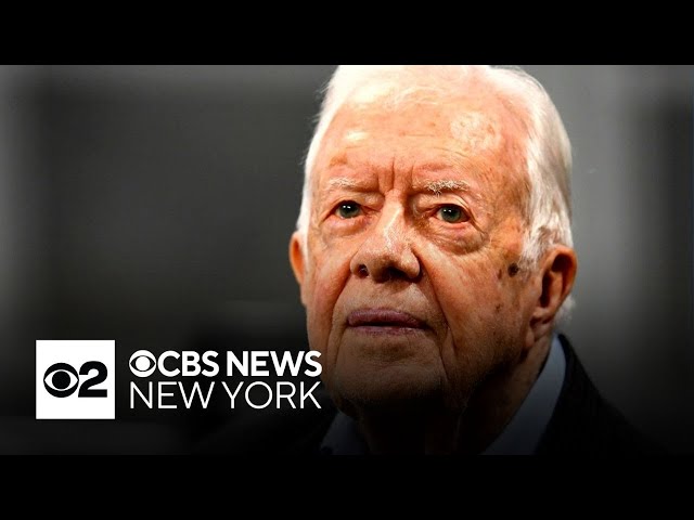 ⁣Former President Jimmy Carter lies in repose in Atlanta