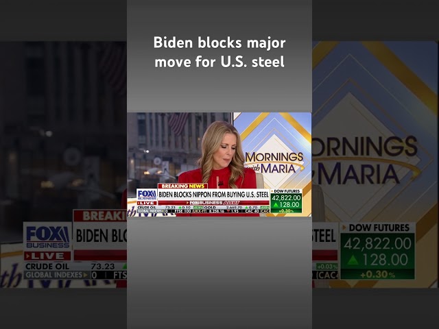 ⁣Biden’s latest ‘hot button issue’ under fire from US steelworkers #shorts