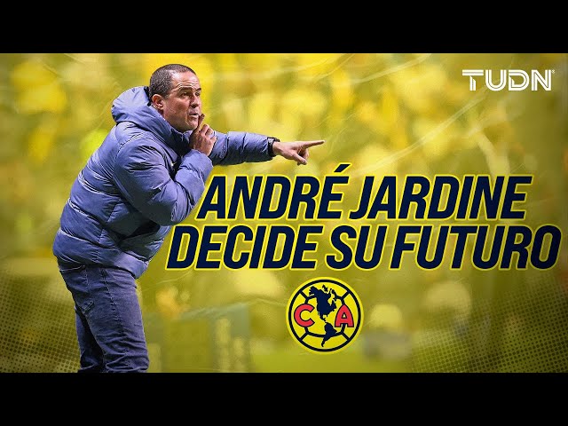 ⁣¡Rompe el silencio!  ¿Se va o se queda André Jardine del AMÉRICA? | TUDN