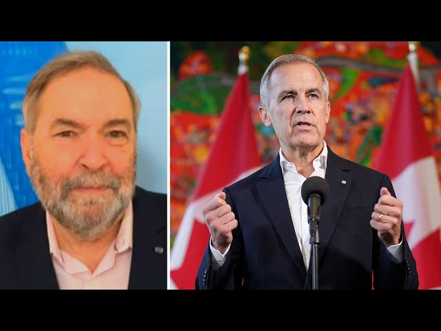 ⁣Polling for Liberals would "rapidly change" if Mark Carney became leader | Tom Mulcair