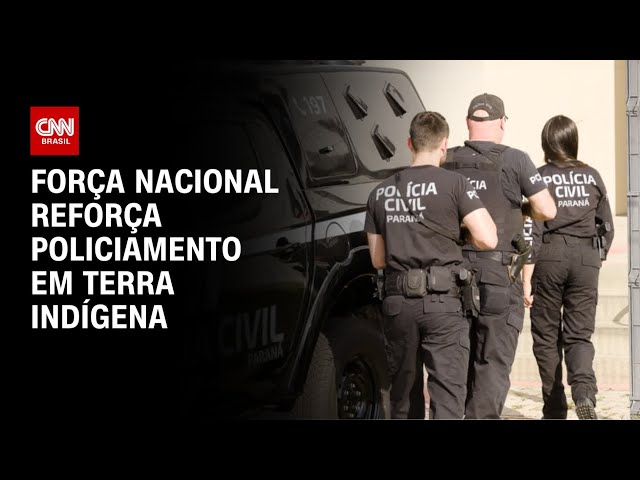 ⁣Força nacional reforça policiamento em terra indígena | AGORA CNN