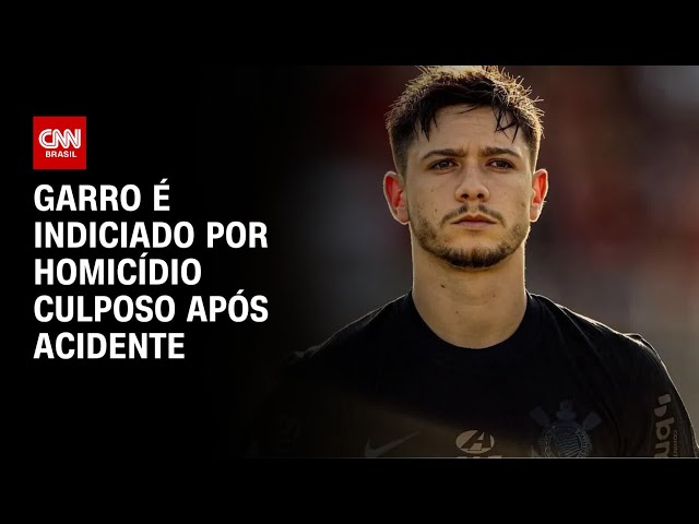 ⁣Garro é indiciado por homicídio culposo após acidente | AGORA CNN