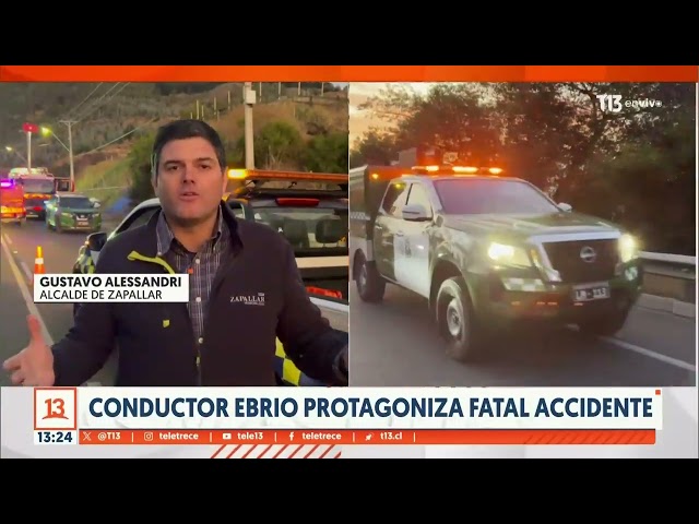 ⁣Tres turistas argentinos fallecidos tras fatal accidente en Zapallar: Conductor ebrio fue detenido