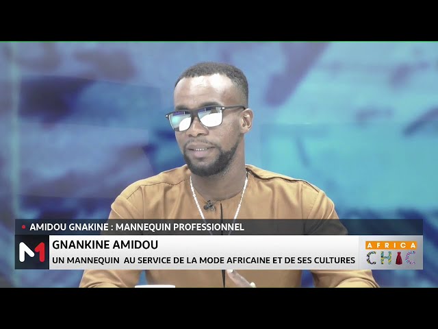 ⁣Gnankine Amidou : Un mannequin au service de la mode africaine et de ses cultures