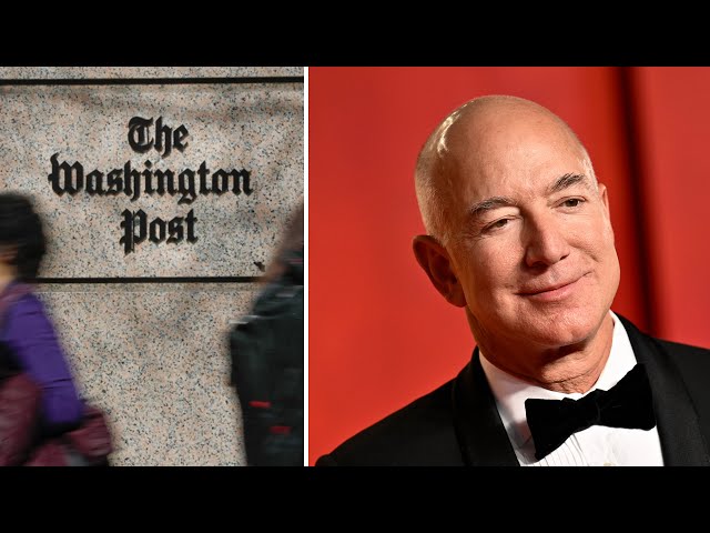 ⁣Cartoonist at The Washington Post quits after Bezos sketch rejected