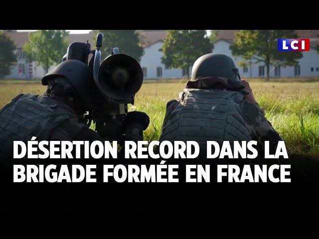 ⁣Désertion record dans la brigade formée en France｜LCI