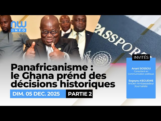 ⁣Panafricaniste : le Ghana prend des décisions historiques (p2)