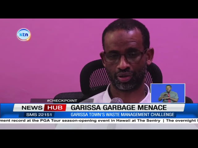 ⁣Garissa locals express fears over disease outbreak  following garbage menace