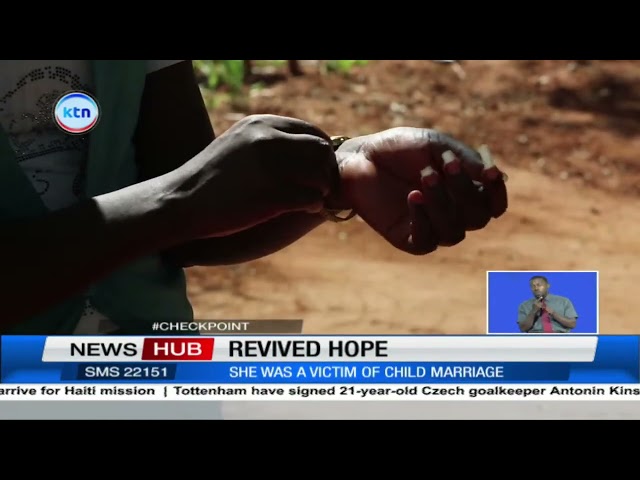 ⁣A girl's hope of education revived after being saved from early marriage