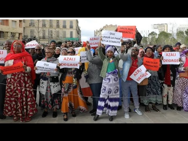 ⁣GRANDE manifestation de DAWULA YAHAKI contre le régime d'AZALI et sa famille à Paris 5 janvier 