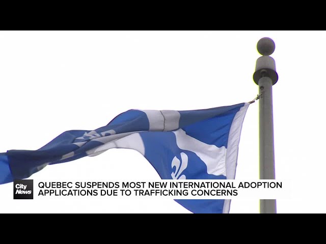 ⁣Quebec suspends most new international adoption applications