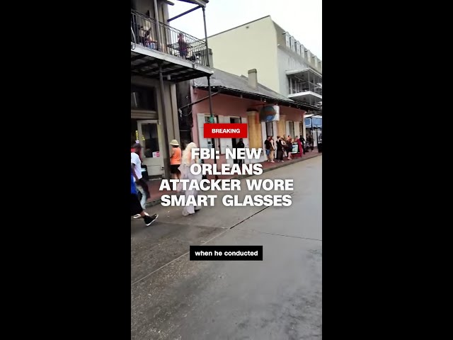 ⁣FBI: New Orleans attacker used Meta smart glasses to plan attack