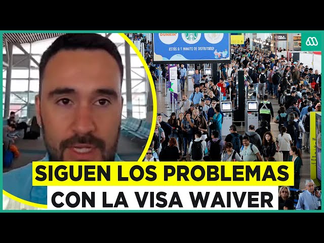 ⁣Periodista de Meganoticias pierde vuelo por cancelación de visa Waiver y entrega consejos