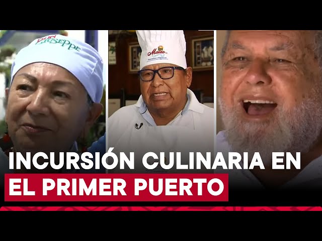 ⁣Incursión culinaria en el Callao: conoce a los maestros de la cocina del primer puerto del Perú