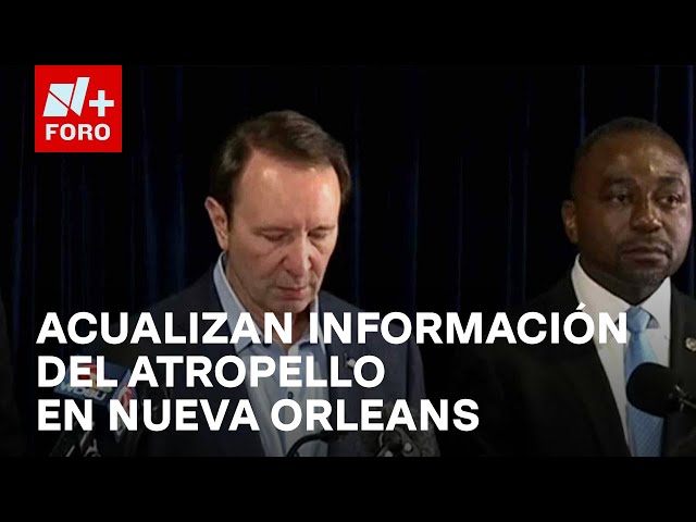 ⁣Gobernador de Luisiana actualiza sobre atropellamiento masivo en Nueva Orleans - Las Noticias