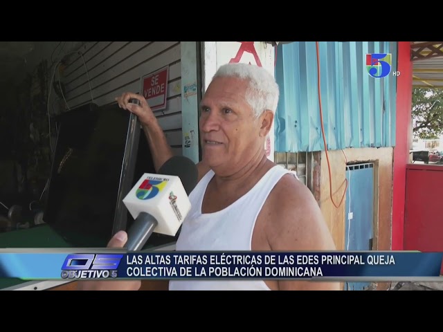 ⁣Altas tarifas eléctricas y muchas tandas de apagones