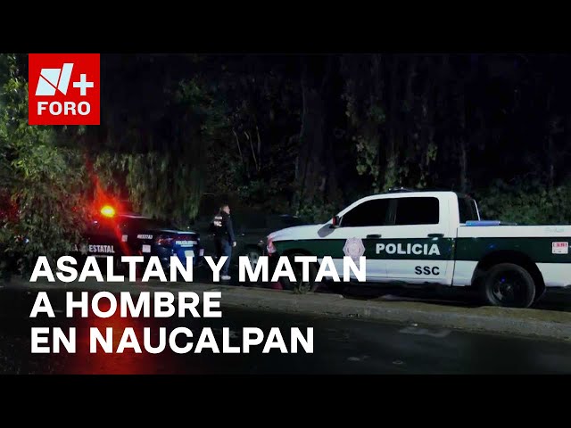 ⁣Asesinan a hombre en Naucalpan durante asalto y persecución por motocicleta - Las Noticias