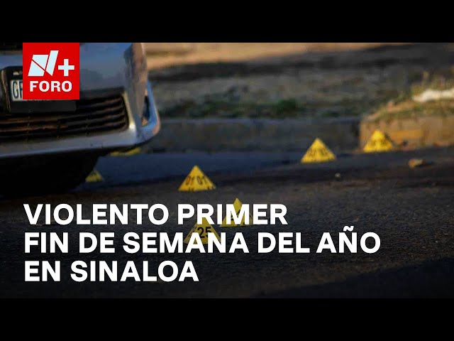 ⁣Culiacán: Ola de violencia deja seis asesinatos, quema de vehículos y enfrentamientos - Las Noticias