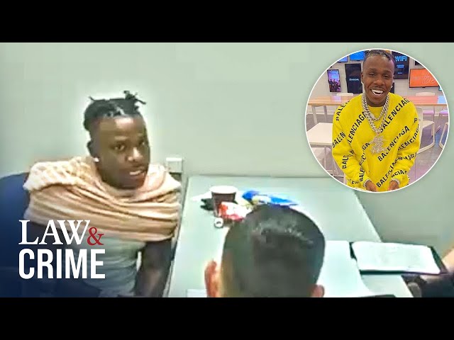 ⁣Rapper DaBaby Cries During Fiery Police Interrogation After Brutal Walmart Murder