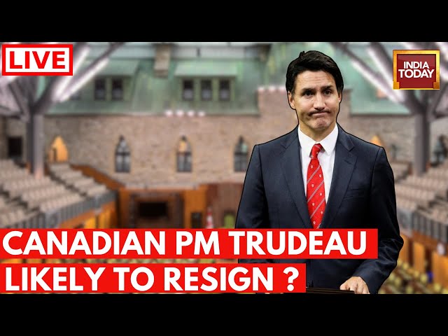 ⁣Canada News LIVE: Canada's Justin Trudeau May Resign Today Amid Stiff Internal Rebellion: Repor