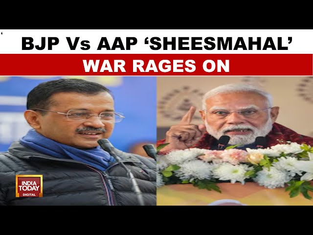 ⁣Delhi Election: BJP Alleges ₹80 Crore Splurge On Kejriwal's 'Sheeshmahal' During COVI