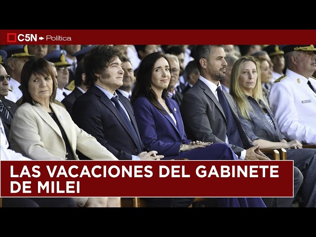 ⁣A dónde se van los FUNCIONARIOS de MILEI estas VACACIONES 2025