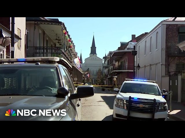 ⁣FBI releases new video of New Orleans truck attack suspect