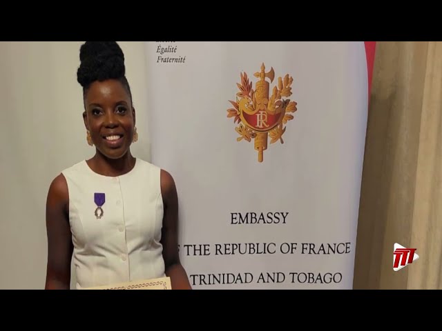 ⁣Tobago Educator Gets French Honour