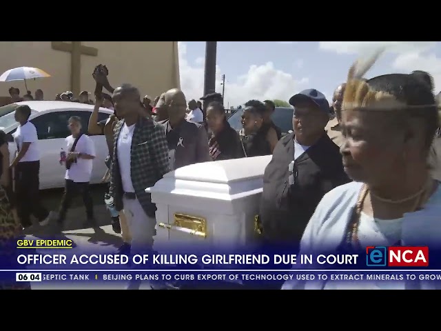 ⁣Officer accused of killing girlfriend due in court