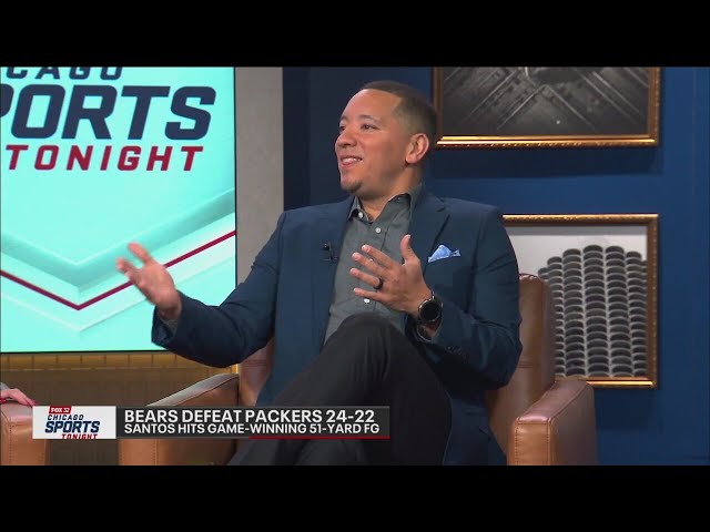 ⁣Chicago Sports Tonight: Reacting to the Bears' 24-22 win over Green Bay