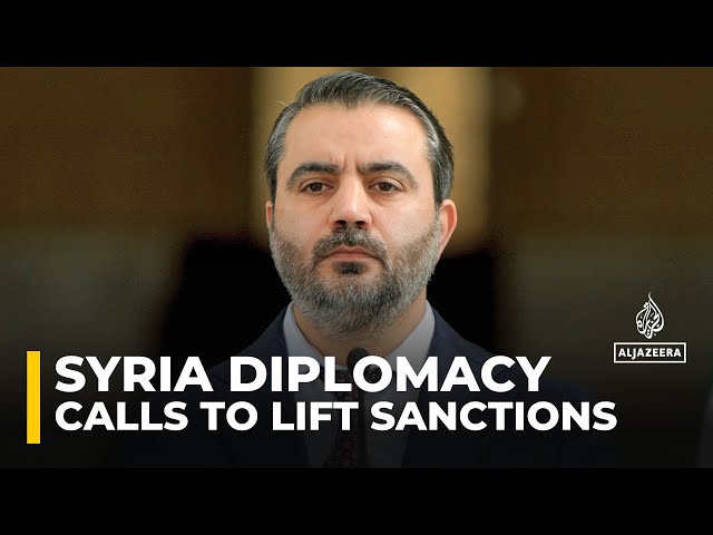 ⁣Syria's foreign minister calls on US to lift sanctions