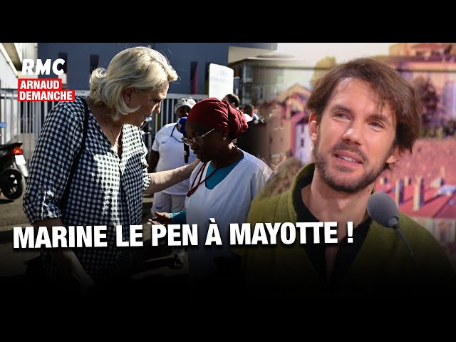 ⁣Arnaud Demanche : MARINE LE PEN  À MAYOTTE !