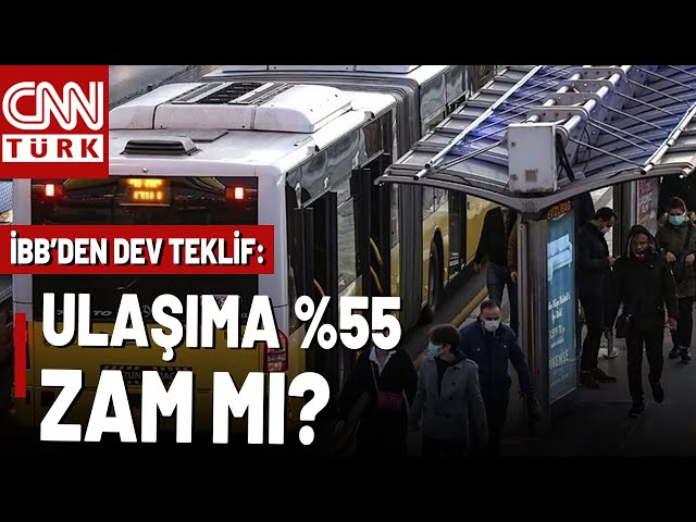 ⁣İBB'den İstanbul'da Ulaşıma Dev Zam Teklifi: %55! Toplu Taşımada Yeni Tarife Belli Oluyor.