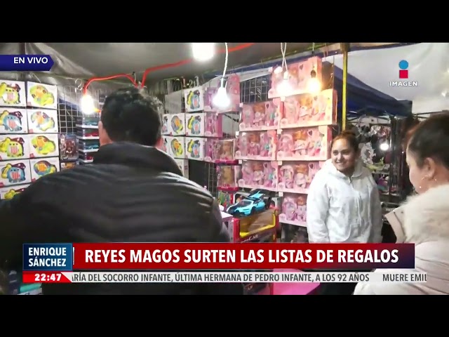 ⁣Los Reyes Magos buscan los últimos regalos para los niños de la CDMX | Imagen Noticias Fin de Semana